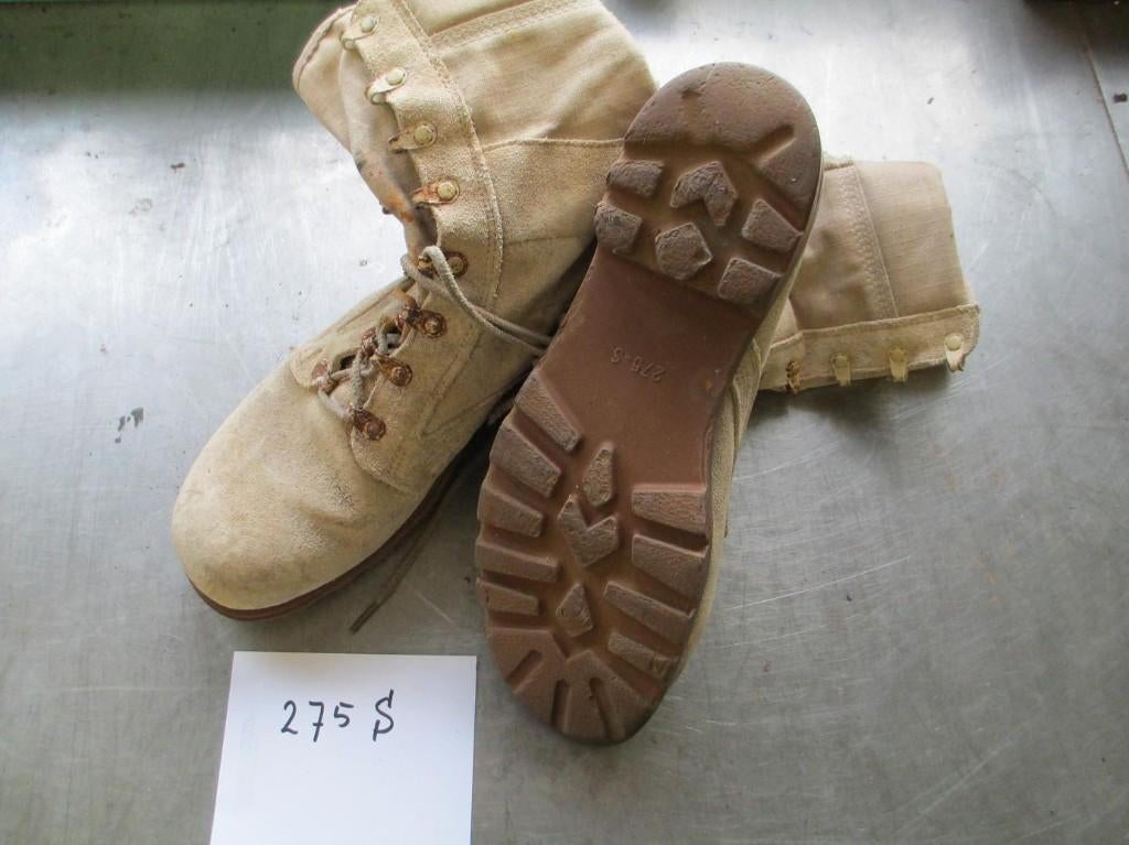 Schoenen ex leger dessert nette staat nauwelijks gebruikt., Ophalen of Verzenden, Landmacht, Nederland, Kleding of Schoenen