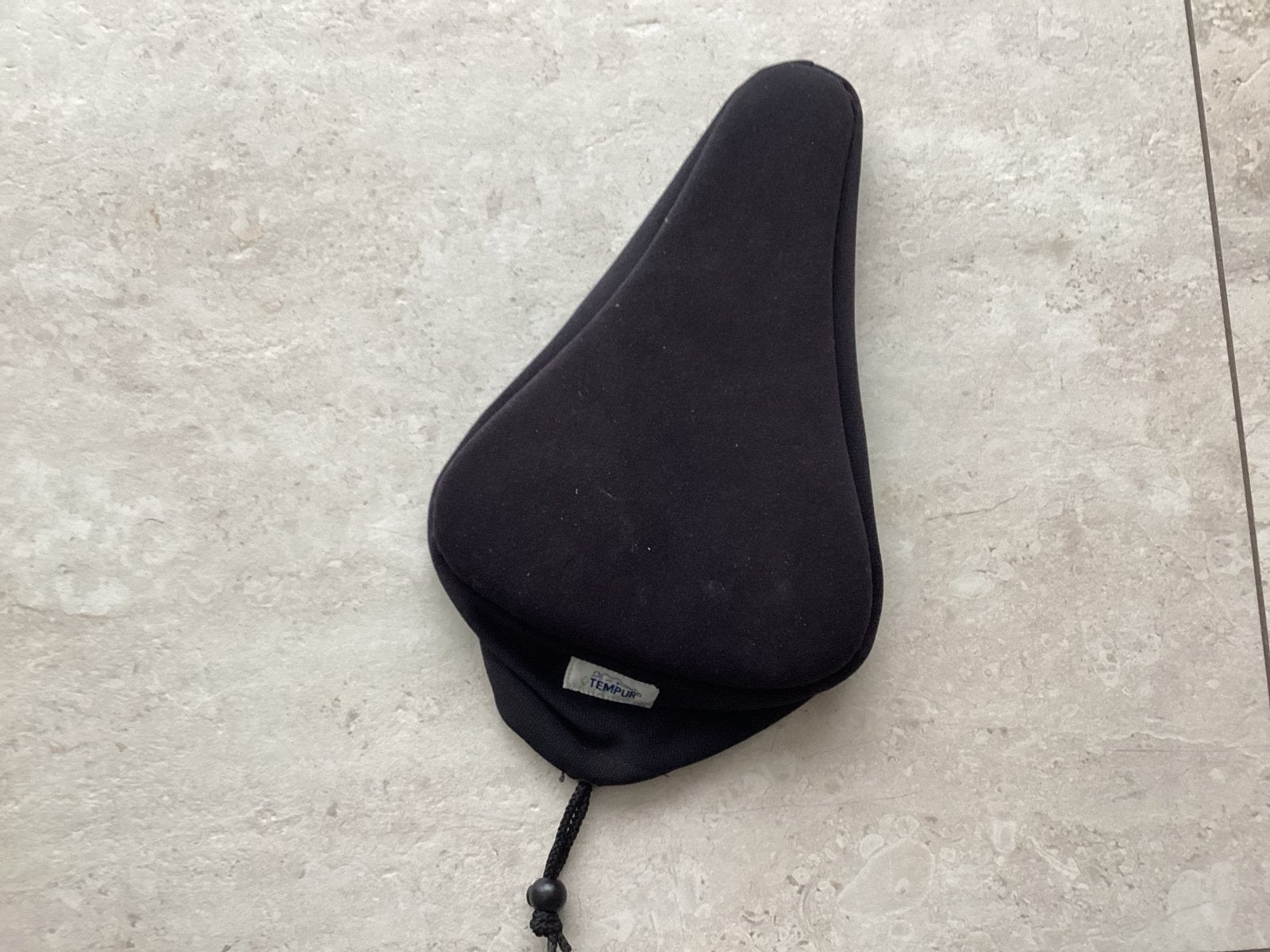 TEMPUR fietszadelhoes - comfortabel en zo goed als nieuw, Ophalen of Verzenden, Zo goed als nieuw