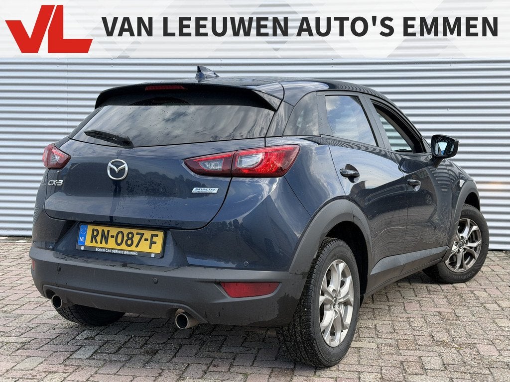Mazda CX-3 2.0 SkyActiv-G 120 Dynamic | Nieuw Binnen! | Navi, Auto's, Voorwielaandrijving, 1998 cc, Stof, Gebruikt