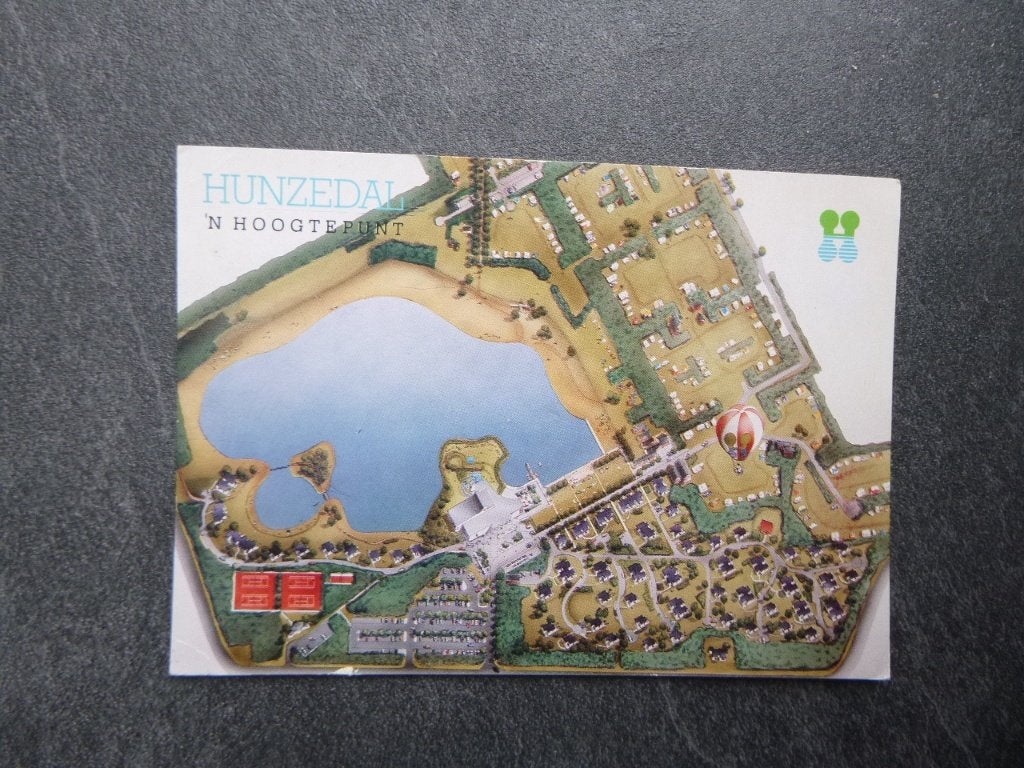 Borger, Hunzedal  plattegrond, Verzenden, 1980 tot heden, Gelopen, Noord-Brabant