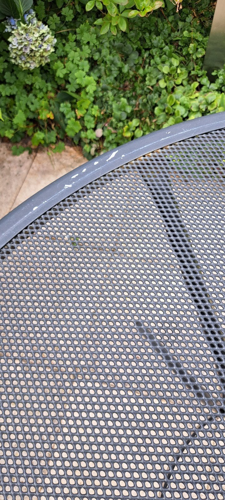 Ronde tuintafel van metaal - Gebruikt, Ophalen, Gebruikt, Rond, Metaal