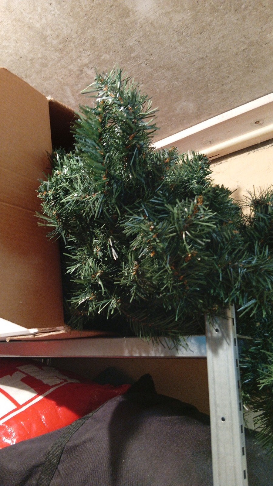 kerstboom, Ophalen