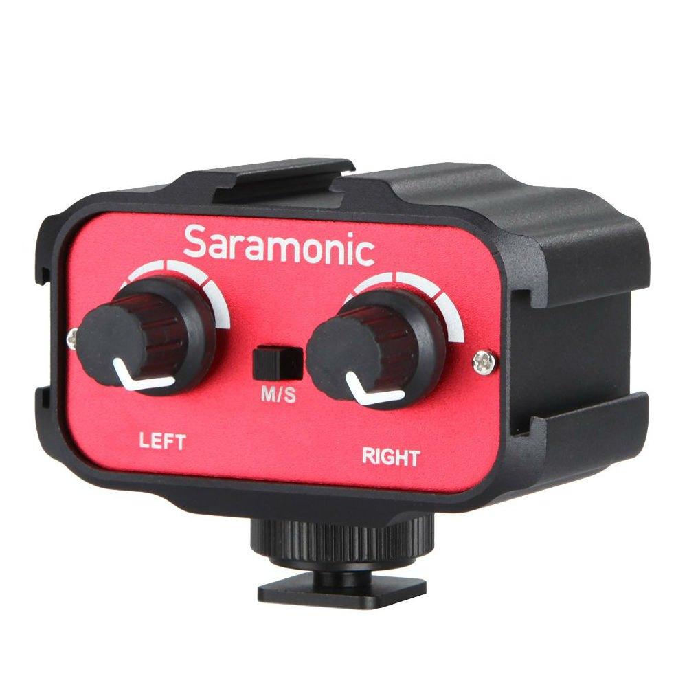 Saramonic SR-AX100 - Microfoon Mixer, Audio, Tv en Foto, Professionele Audio-, Tv- en Video-apparatuur, Ophalen, Nieuw, Audio