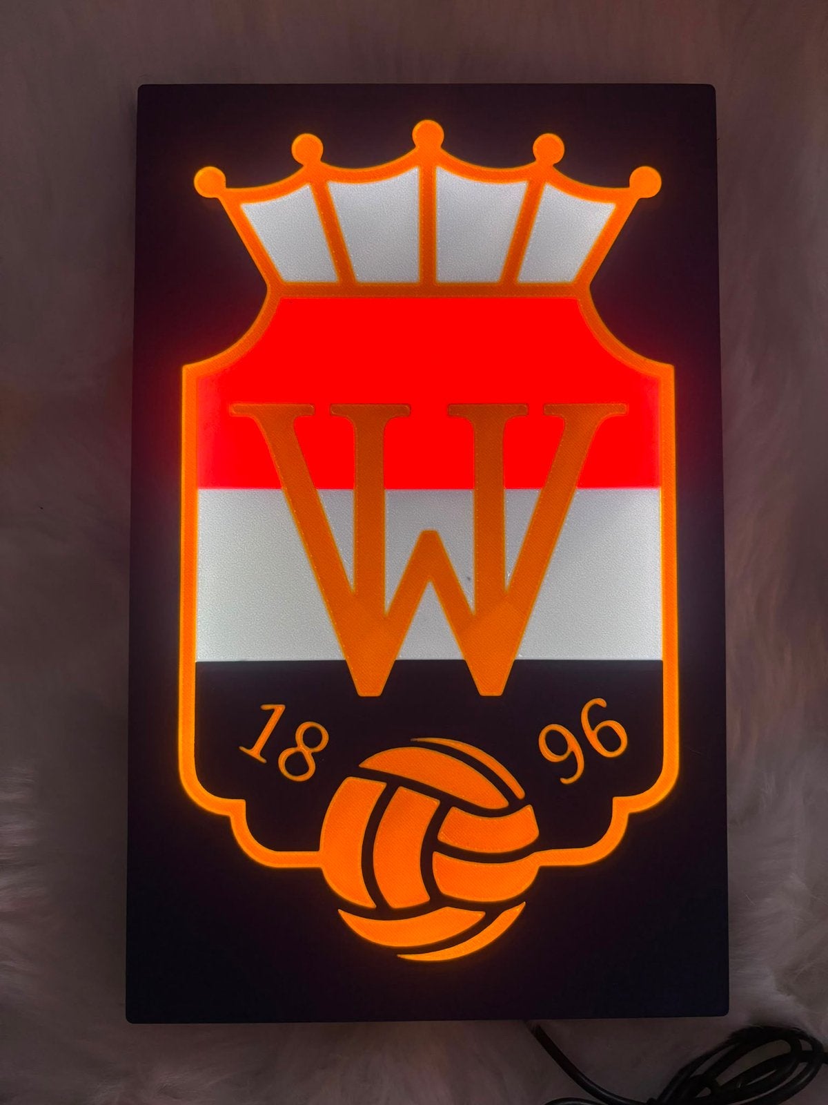 Willem twee lamp, Ophalen of Verzenden, Nieuw, Reclamebord
