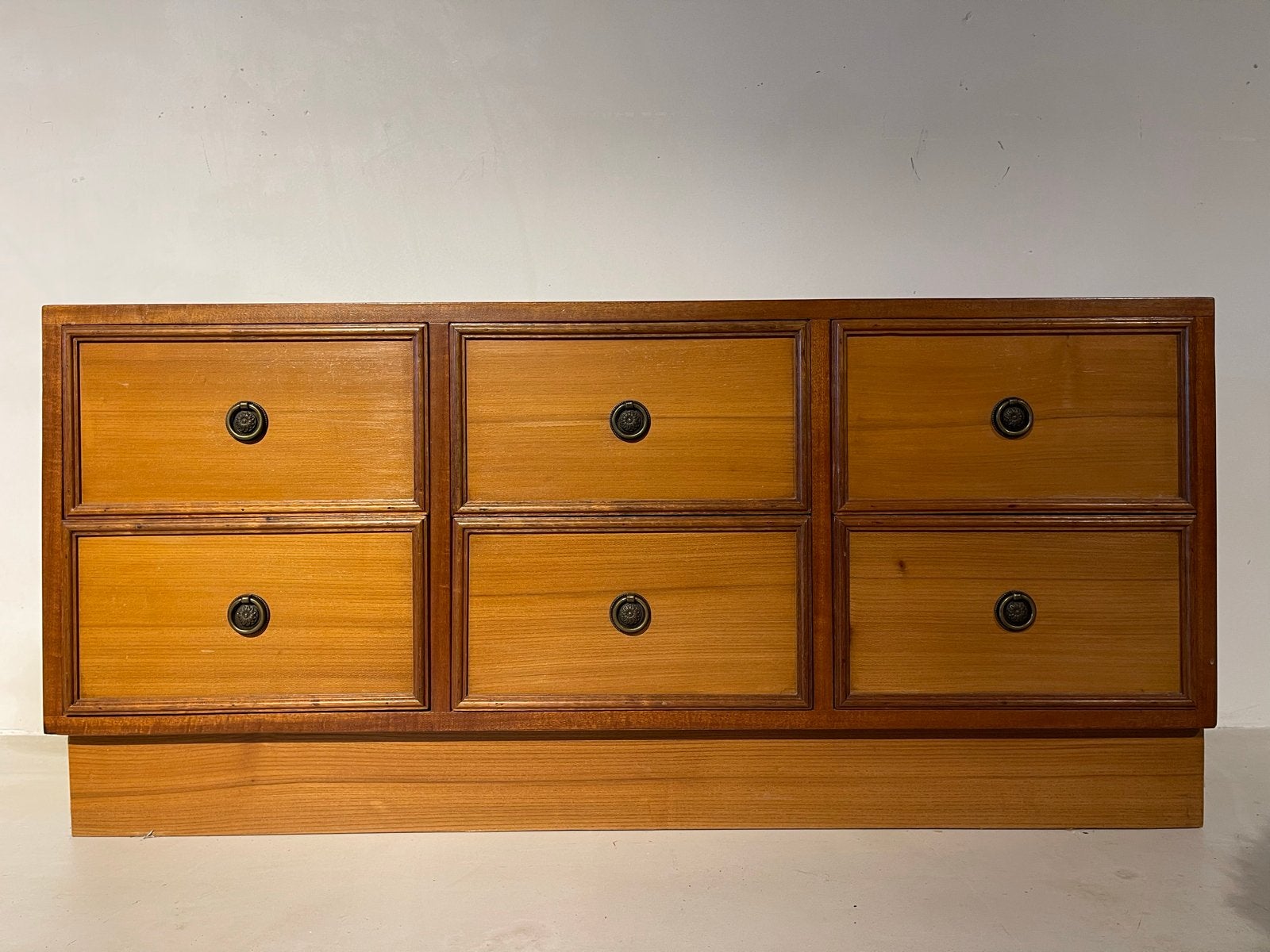 Prachtig Art Deco Dressoir met Houtinleg vintage, Antiek en Kunst, Ophalen