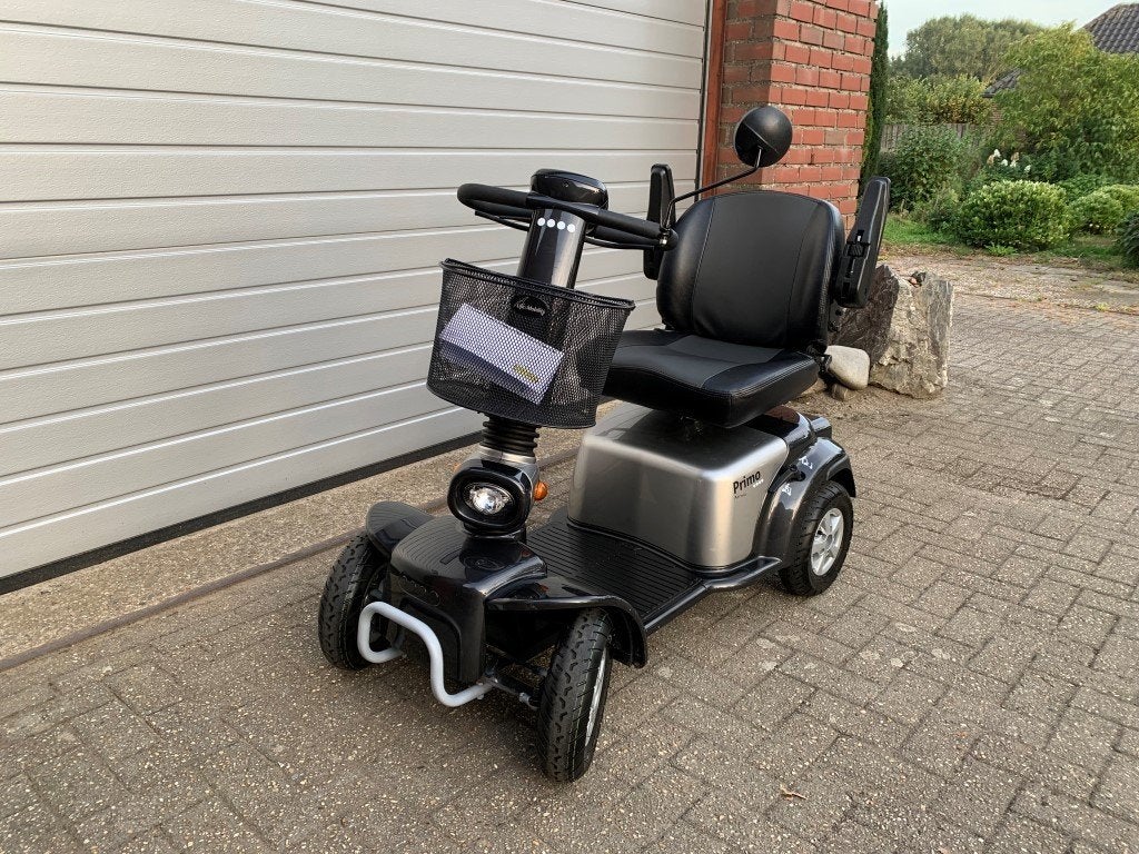Scootmobiel Life&Mobility Primo 4, Ophalen, Life and Mobility, Zo goed als nieuw, 36 t/m 45 km