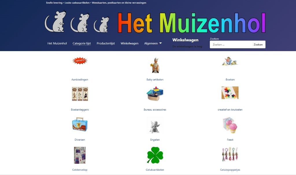 webshop inclusief artikelen, Ophalen of Verzenden, Nieuw