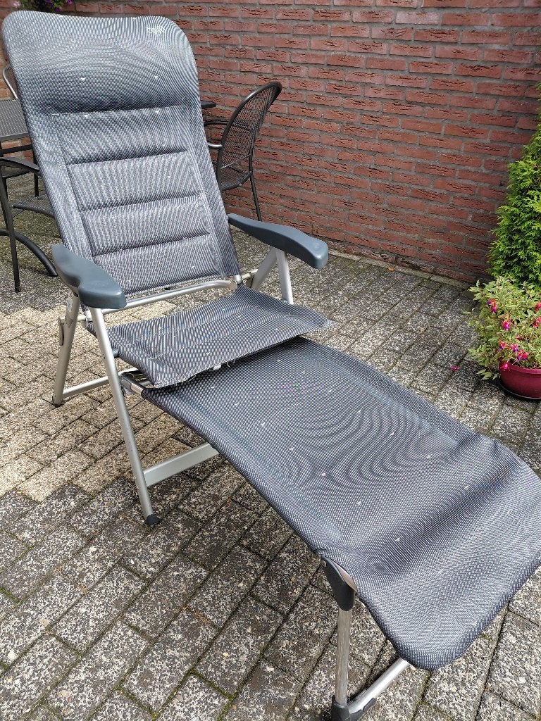 voetensteun voor crespo campingstoel, Ophalen, Gebruikt, Campingmeubel-accessoire