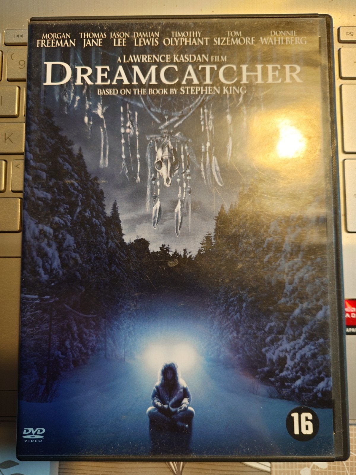 Dreamcatcher DVD - Gebaseerd op Stephen King, Gebruikt, Vanaf 16 jaar, Ophalen of Verzenden, Inclusief doosje