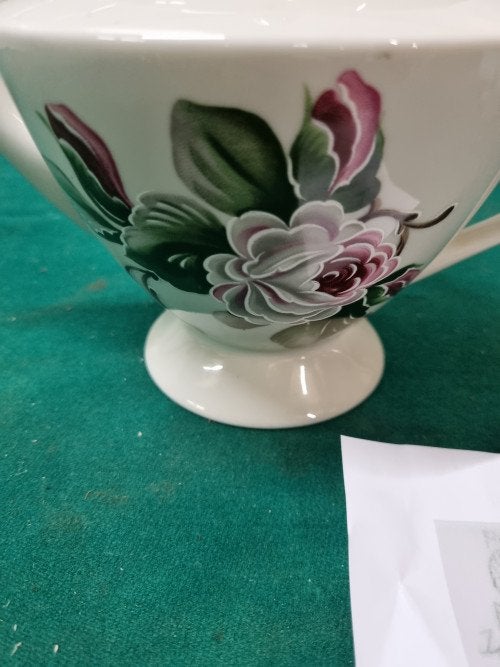 -	Theepot bloemen, Ophalen of Verzenden