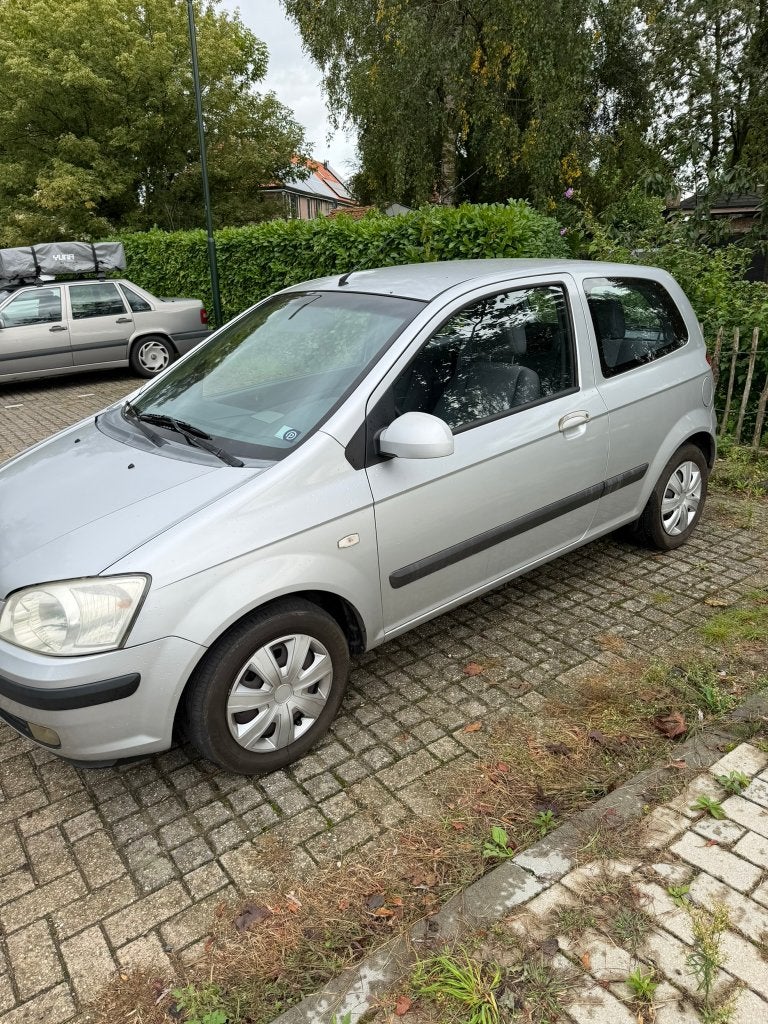 Hyundai Getz 1.3 3DRS 2003 Grijs, Voorwielaandrijving, 4 cilinders, Origineel Nederlands, Handgeschakeld