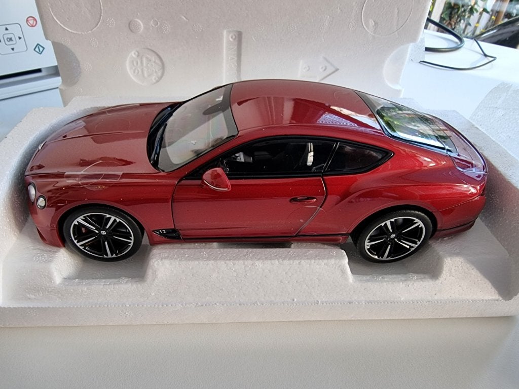 Bentley Continental GT 2018 1/18, Ophalen of Verzenden, Nieuw, Auto, Norev