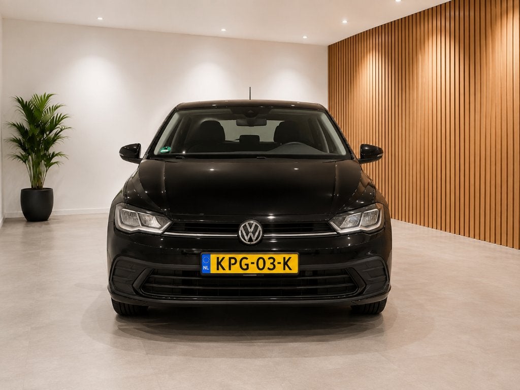Volkswagen Polo 1.0 TSI 95pk 2025 Zwart met VW Garantie, Voorwielaandrijving, 1073 kg, Zwart, Handgeschakeld