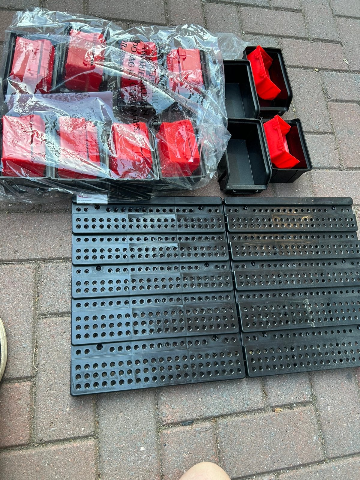 Werkplaats Gereedschapswand - Onderdelenkast met 30 opbergba, Ophalen of Verzenden, Zo goed als nieuw