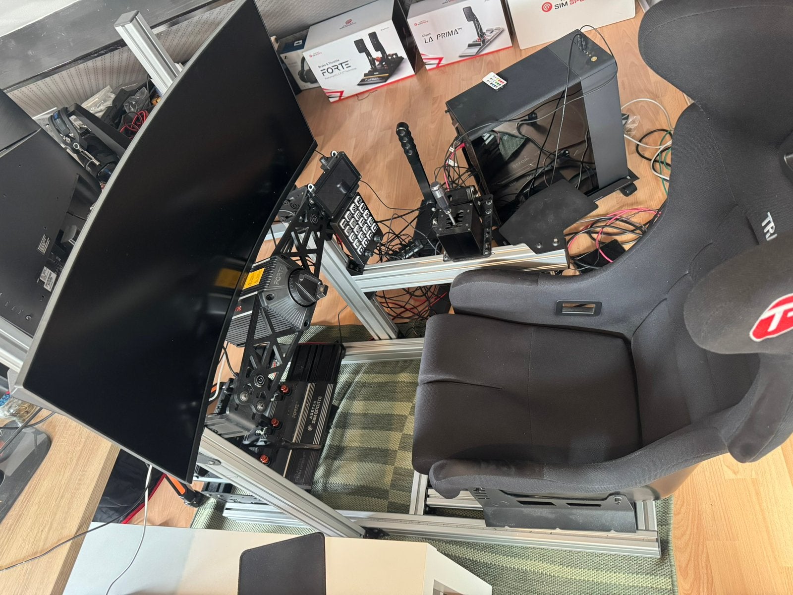Sim race setup te koop