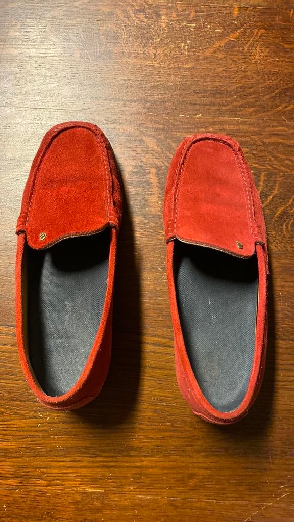 Greve schoenen origineel ( geen fabrieksschoen), Dansschoenen, Ophalen of Verzenden, Gedragen, Rood