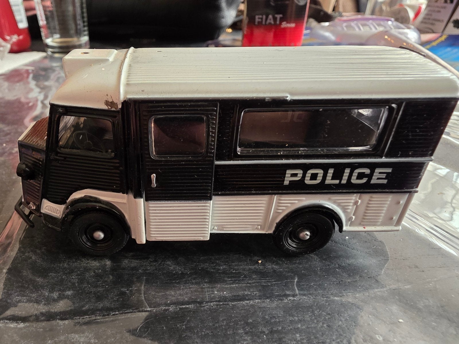 Vintage Citroën HY Politiebusje Modelauto, Overige merken, Gebruikt, 1:32 tot 1:50, Ophalen of Verzenden