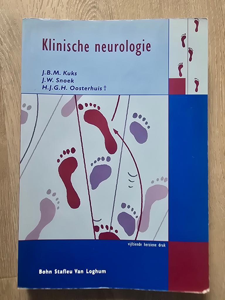 Klinische Neurologie - J.B.M. Kuks, J.W. Snoek, H.Oos, Boeken, Studieboeken en Cursussen, Gelezen, J.B.M. Kuks, J.W. Snoek, H.J.G.H. Oosterhuis