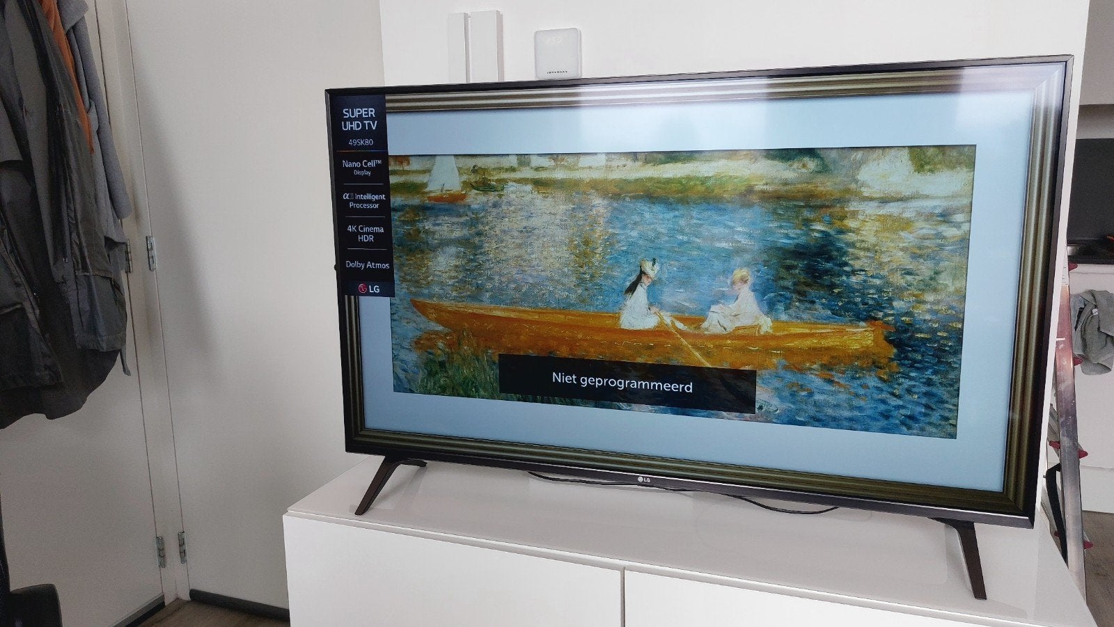 LG 49SK8000 49 inch 4K Ultra HD Smart tv, Ophalen, LED, 50 Hz, Zo goed als nieuw