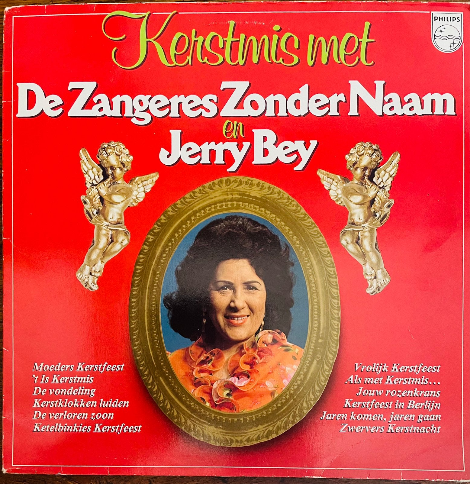 Lp van zangeres zonder naam en Jerry Bey Kerstmis met, LP, Gebruikt, Ophalen of Verzenden, Levenslied of Smartlap