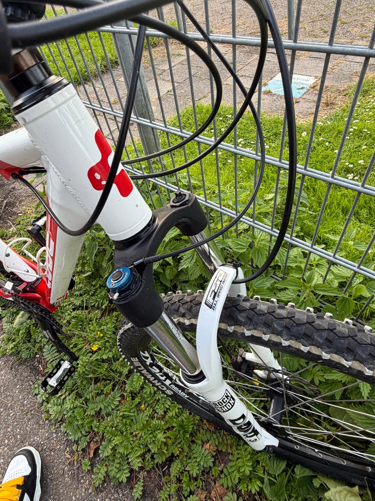 Cube Acid Mountainbike - Wit/Rood, Zo goed als nieuw, Overige merken, Hardtail, Heren, Ophalen of Verzenden