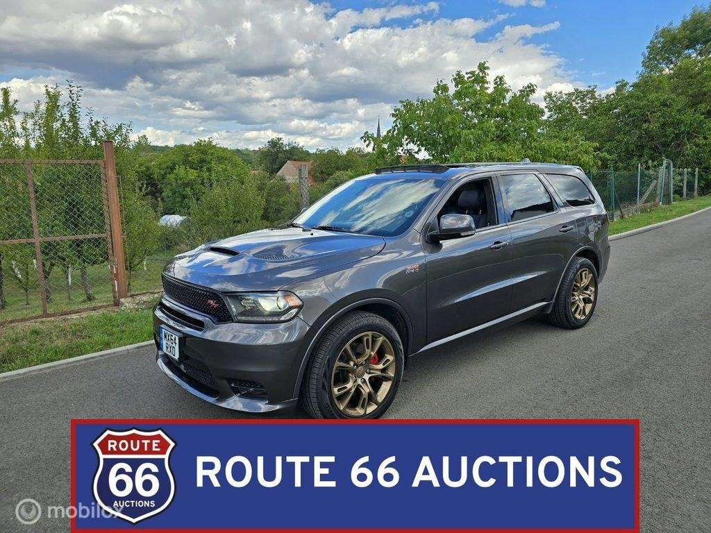 Dodge Durango R/T | 2015 | Route 66 Auctions, Auto's, Gebruikt, Overige carrosserieën, Zwart, Bedrijf