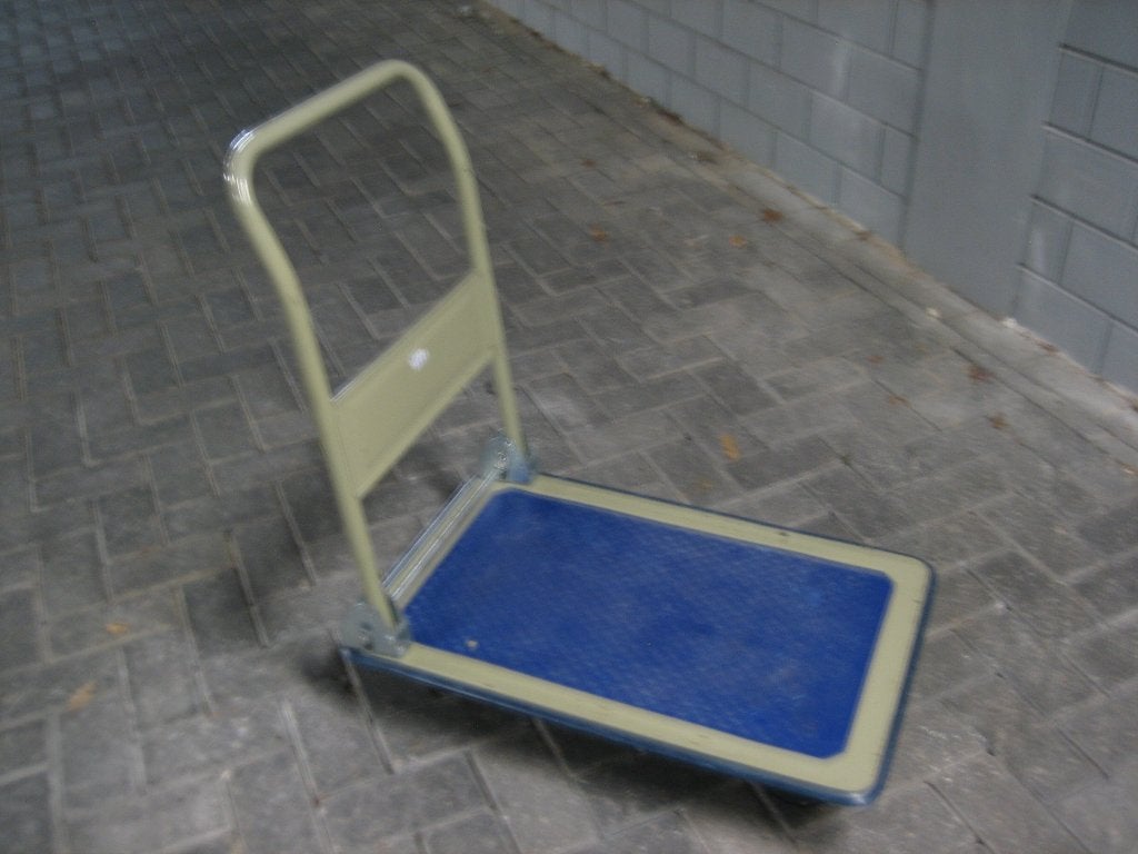 Inklapbare Transportwagen., Ophalen, Zo goed als nieuw