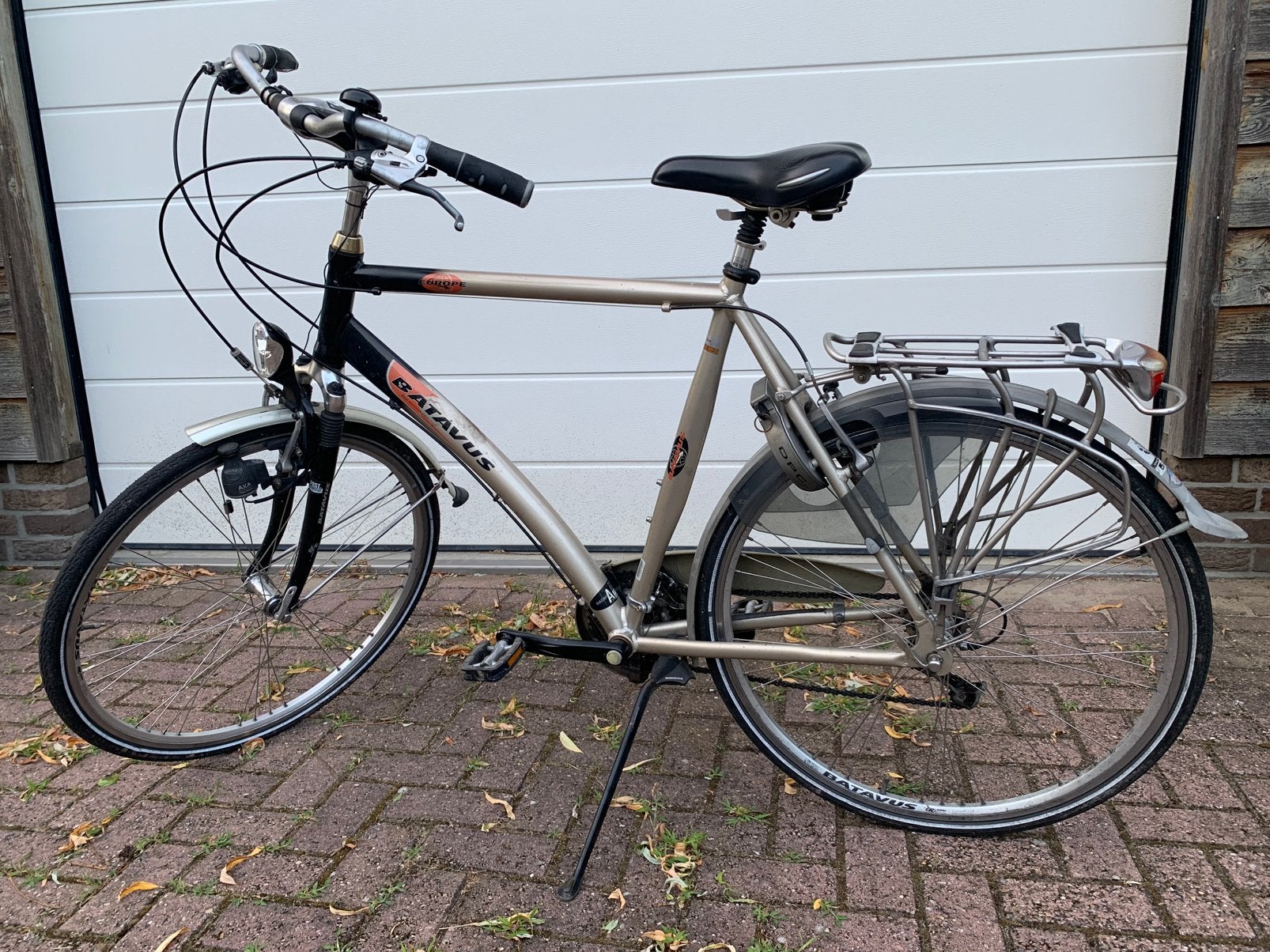 Batavus herenfiets, Fietsen en Brommers, Fietsen | Heren | Herenfietsen, Ophalen, Velgrem, Versnellingen, Batavus