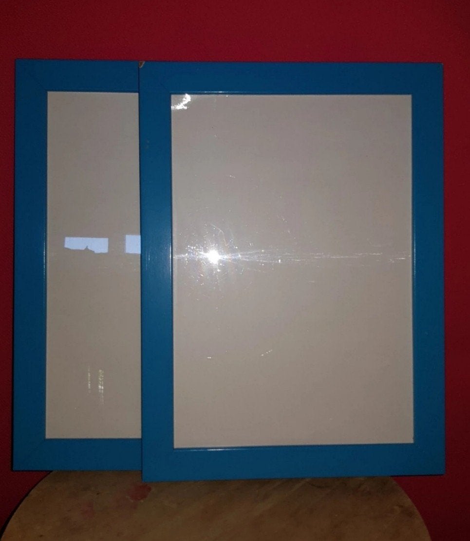 fotolijst (295), Ophalen of Verzenden, Blauw, Fotolijst