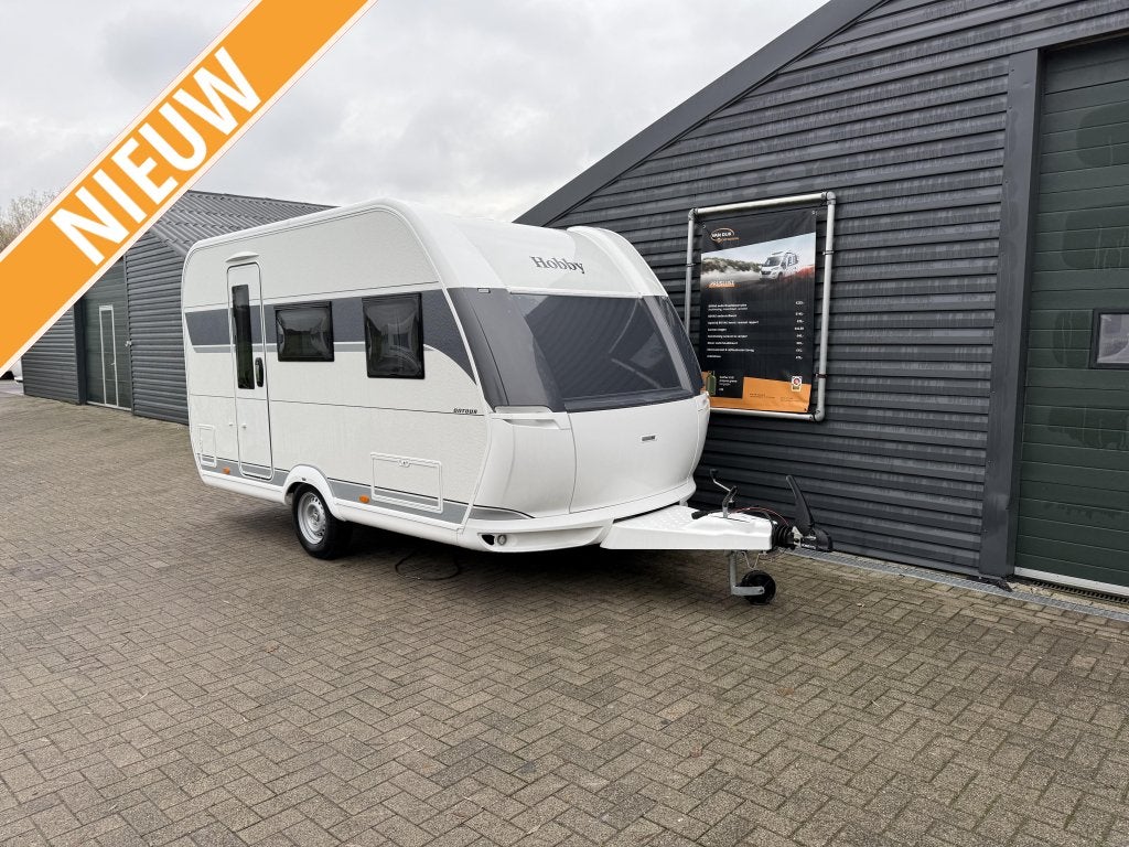 HobbyOntour 390 SF 2025 dwarsbed,zware as,, Schokbreker, Standaardzit, Hobby, Bedrijf