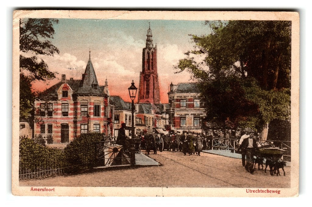 Amersfoort, Utrechtscheweg - Hondenkar, Verzenden, Voor 1920, Gelopen, Utrecht