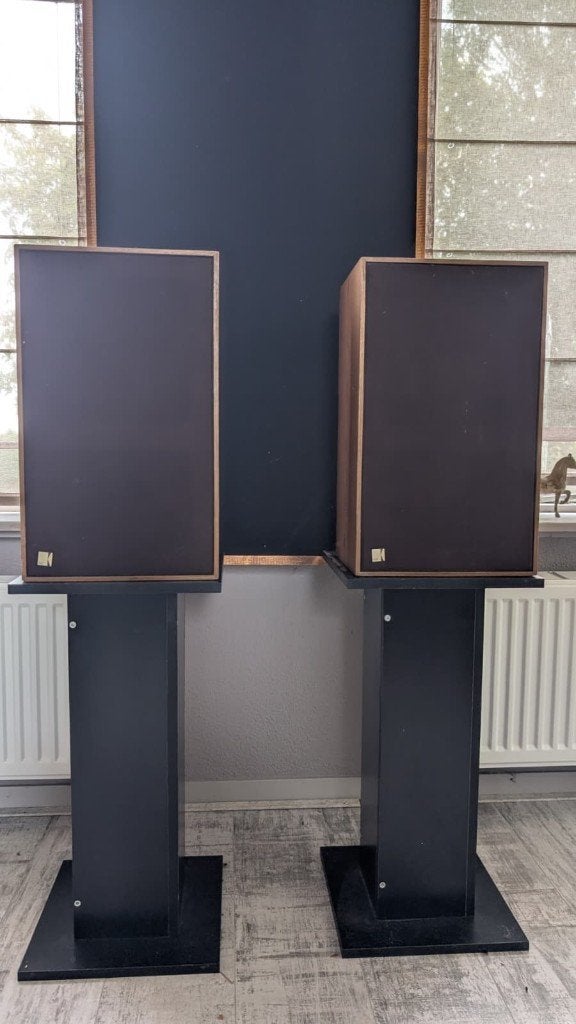 KEF Vintage Stereo Speakers (zonder stands)