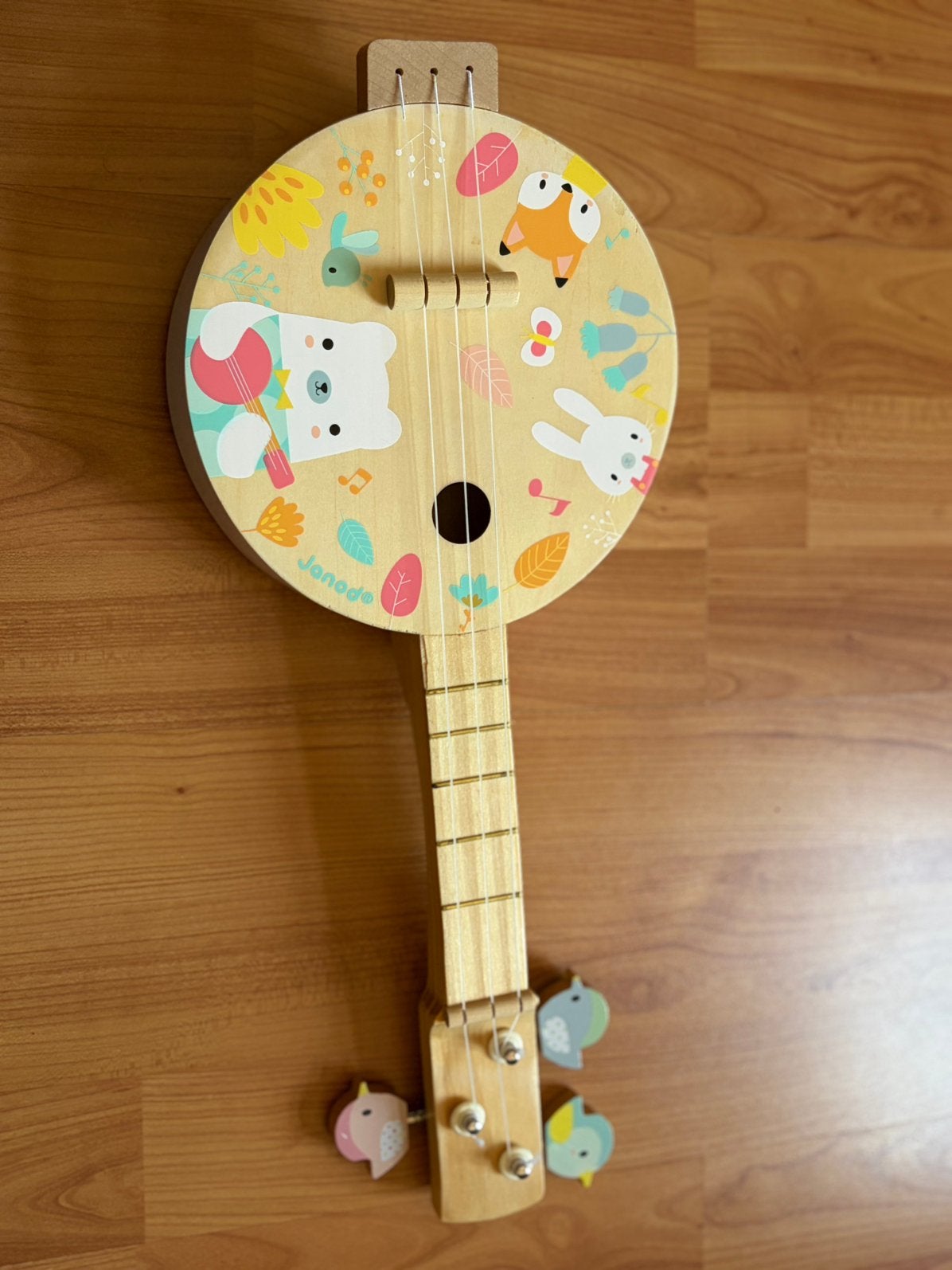 Janod houten gitaar, Ophalen of Verzenden, Zo goed als nieuw, Jongen of Meisje