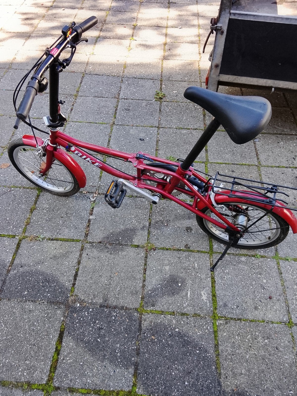 Compacte en handige vouwfiets - Ideaal voor woon-werkverkeer, Overige merken, 20 inch of meer, Gebruikt, Velgrem