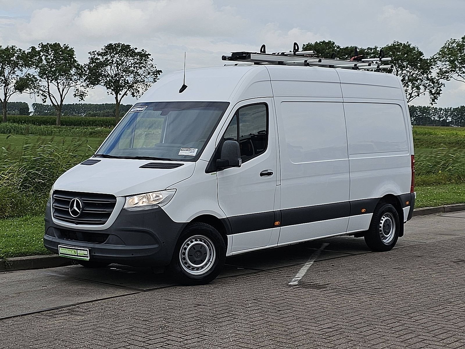 MERCEDES-BENZ SPRINTER 314 ac automaat euro6, Auto's, Automaat, Gebruikt, Euro 6, Wit