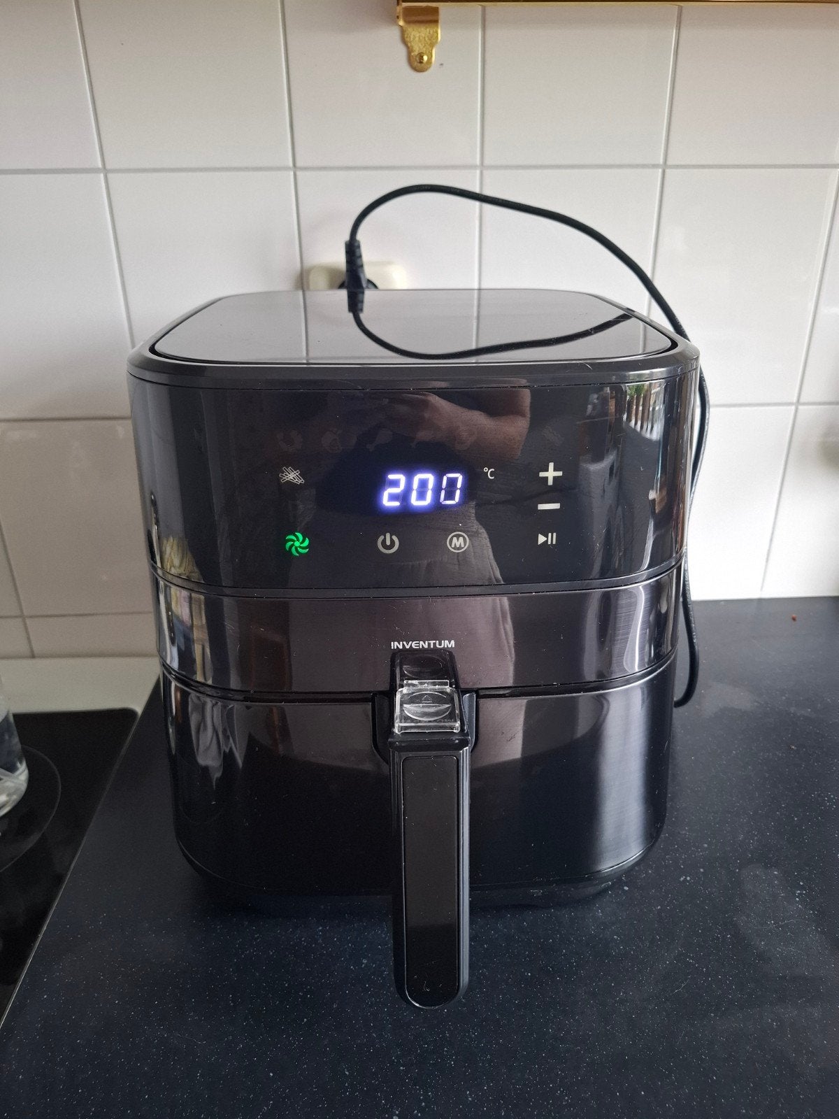 inventum airfryer pfas vrij, Ophalen of Verzenden, Zo goed als nieuw, 1000 t/m 1499 gram