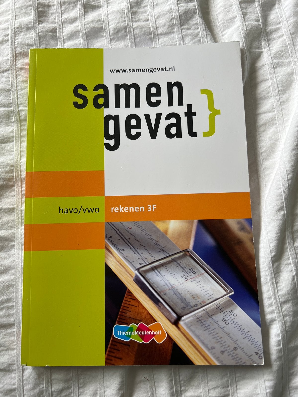 Samengevat rekenen 3F havo/vwo - landelijke kennisbasis, Ophalen of Verzenden, Zo goed als nieuw, HAVO, Overige vakken