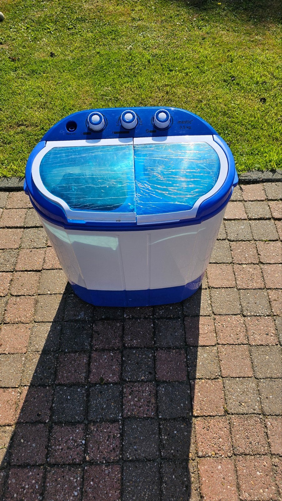 Mestic MW-120 Mini Wasmachine - Compact en Draagbaar, Ophalen, Minder dan 1200 toeren, Minder dan 85 cm, Minder dan 4 kg