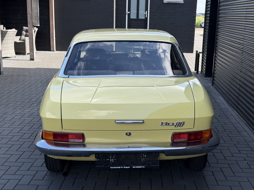N.S.U. RO 80 1971| GEEL| SCHUIFDAK| UNIEKE AUTO| WANKEL MOTO, foto 4