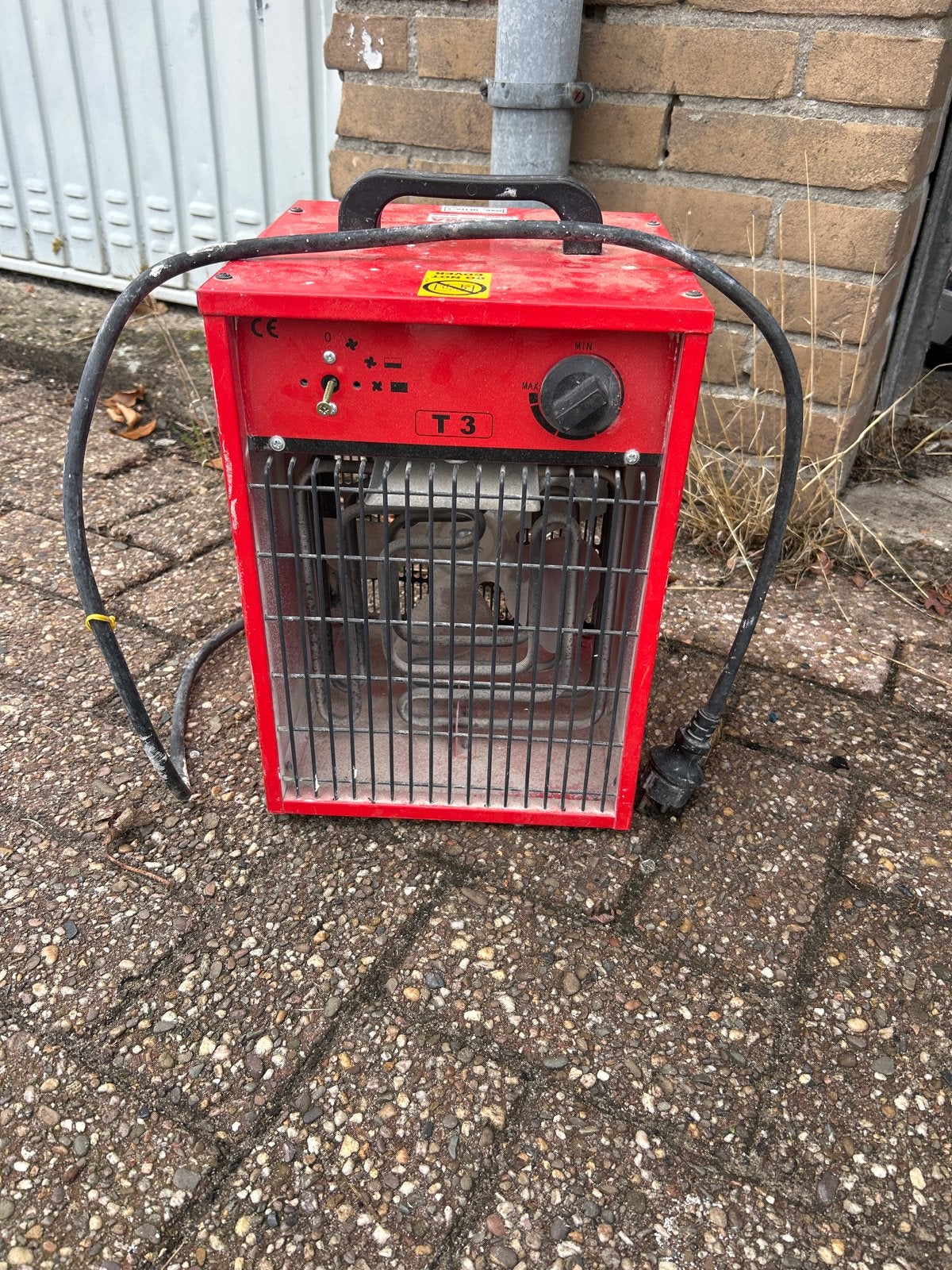 Elektrische kachel T3 - Compact en krachtig, 30 tot 80 cm, Gebruikt, Kachel, Minder dan 60 cm