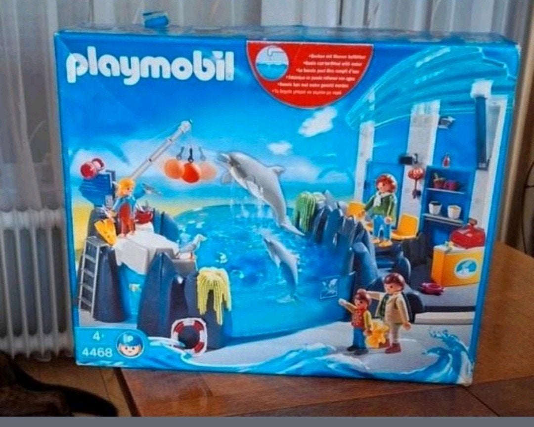 NIEUW PLAYMOBIL DOLFINARIUM IN ORGINELE VERPAKKING COMPLEET, Ophalen of Verzenden