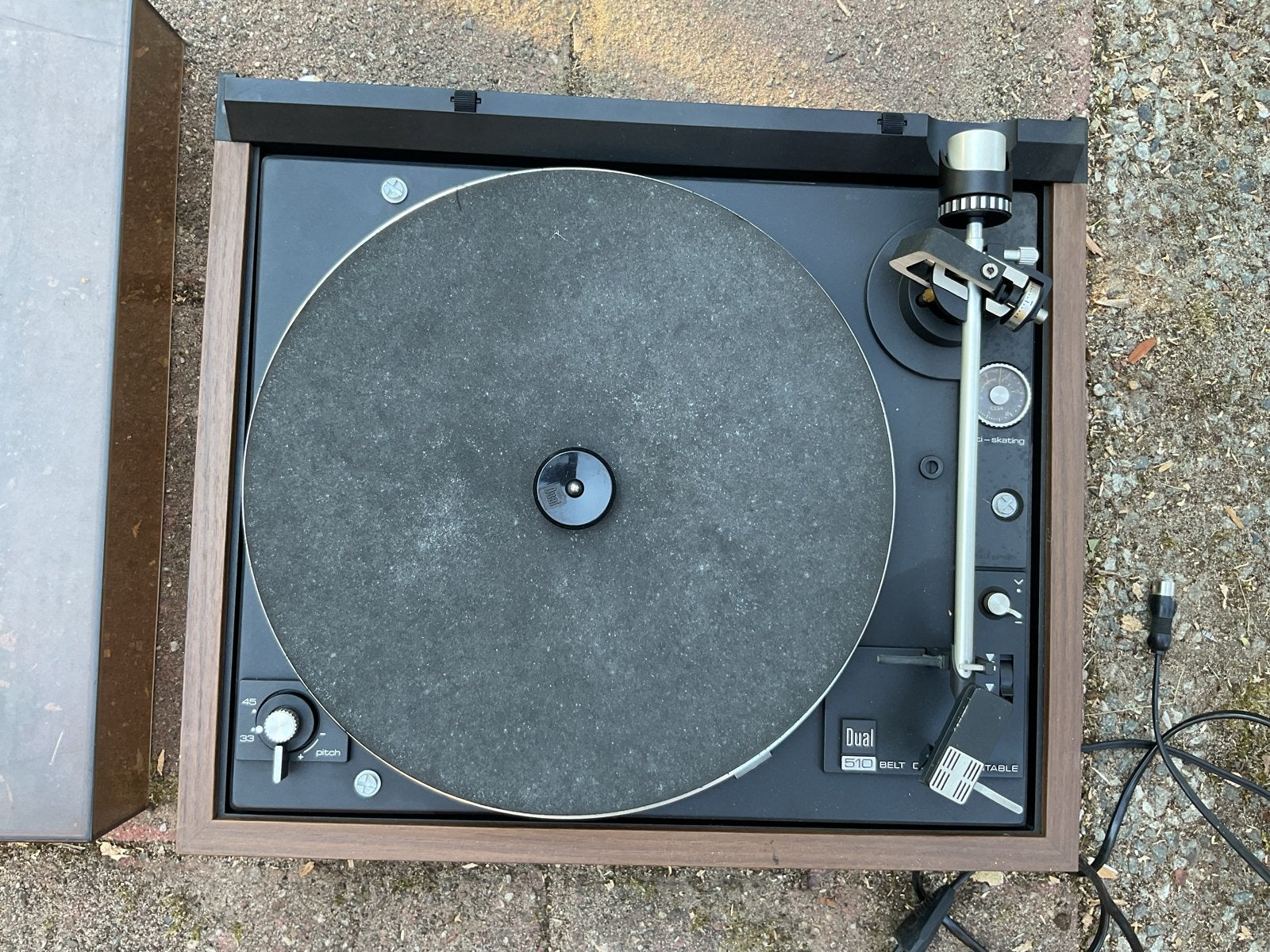 Dual 510 Belt Drive Platenspeler - Vintage Audio, Audio, Tv en Foto, Platenspelers, Ophalen of Verzenden, Gebruikt, Platenspeler