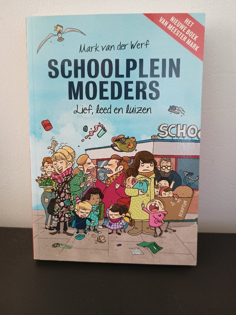 Schoolpleinmoeders leesboek, Ophalen of Verzenden, Zo goed als nieuw, Mark van der Werf, Verhalen