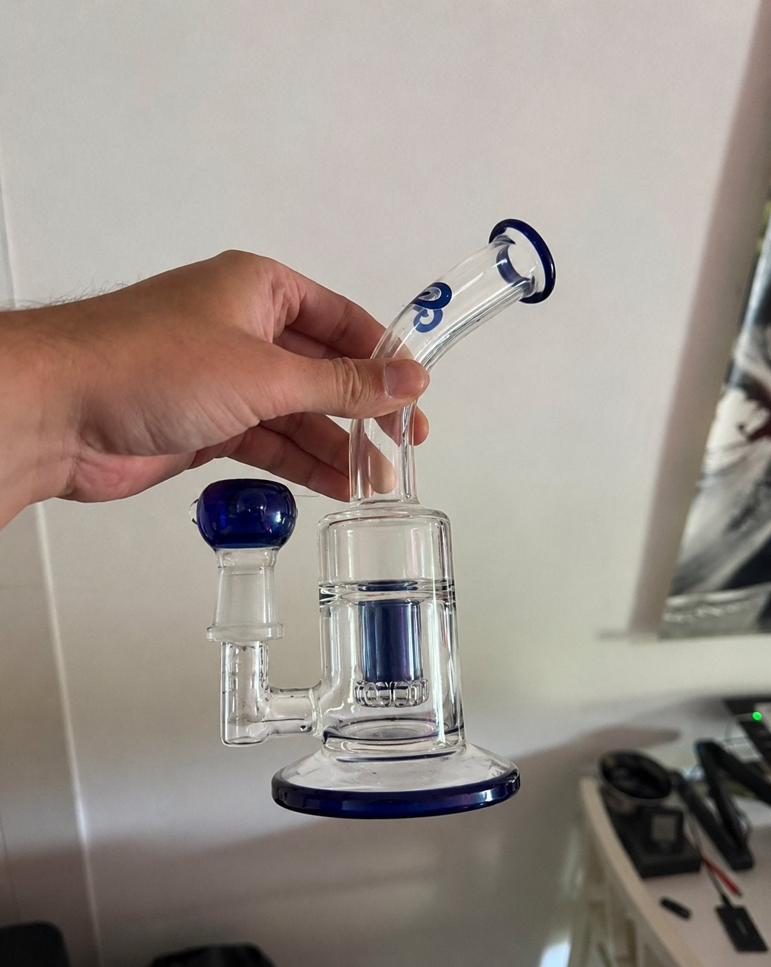 Grace Glass bong dab rig, Ophalen of Verzenden