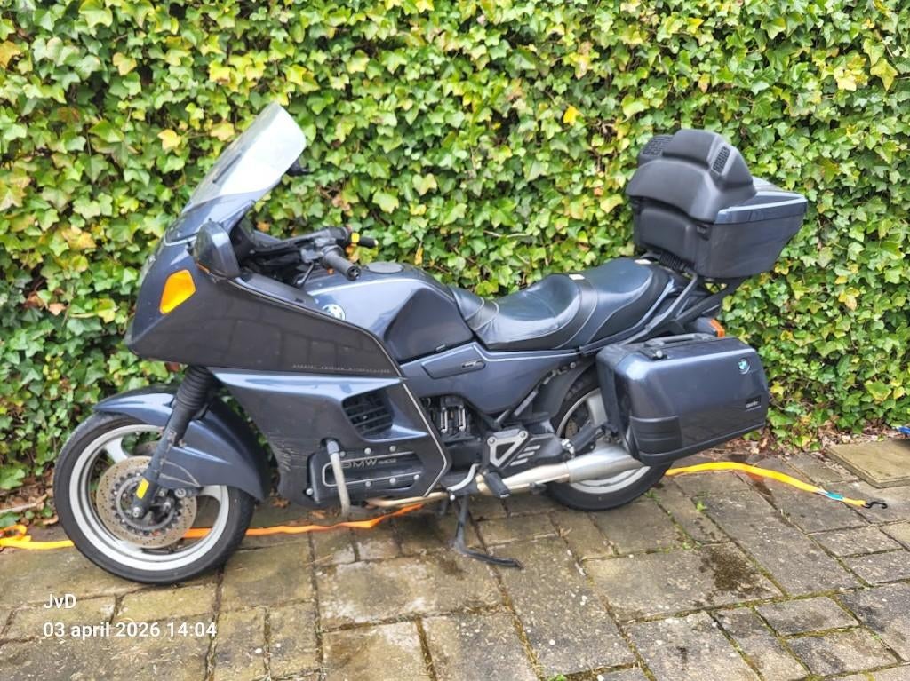 K1100LT uit 1994 met lichte schade voor onderdelen, Motoren, Ophalen, Gebruikt