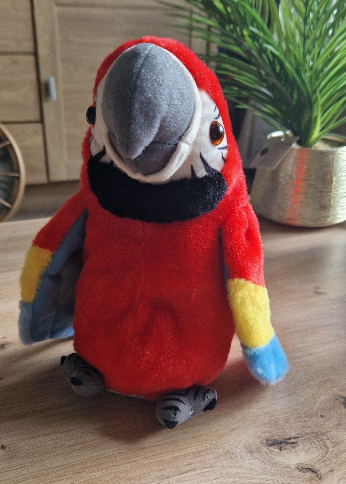papagaaien knuffel op batterij, Met geluid, Overige karakters, Overige typen, Ophalen of Verzenden
