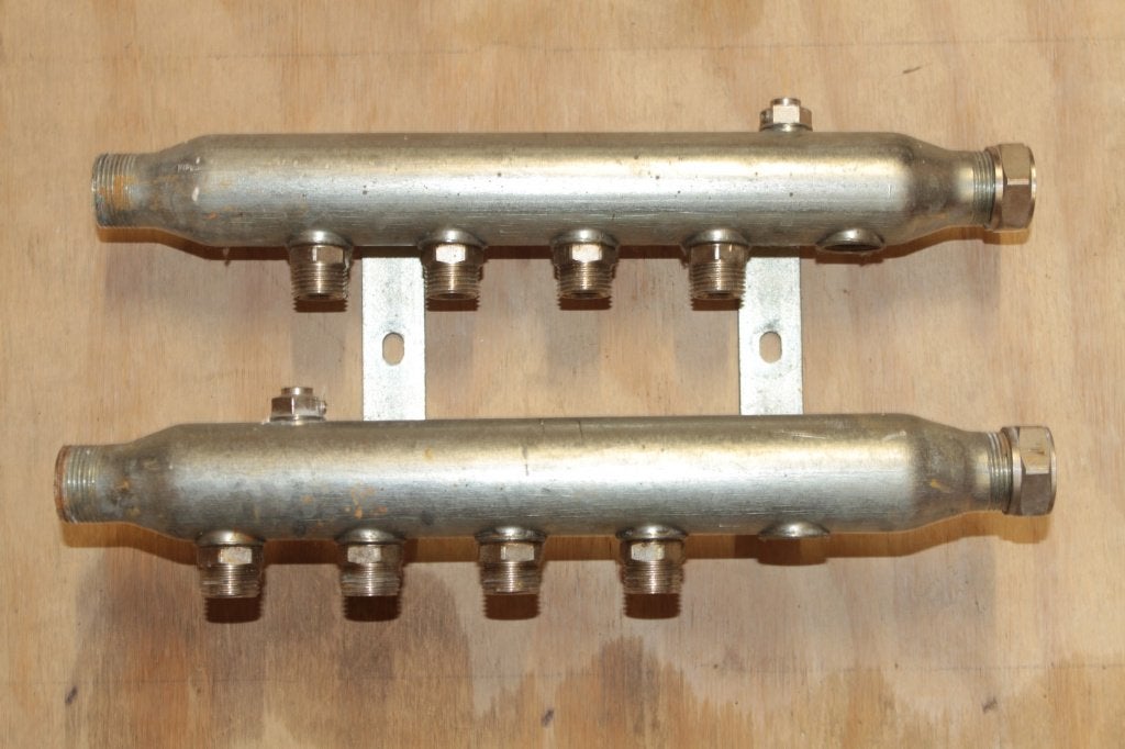 Radiator open verdeler staal, CV, 5-groeps, Doe-het-zelf en Verbouw, Ophalen, Gebruikt, Minder dan 20 liter, Onderdeel