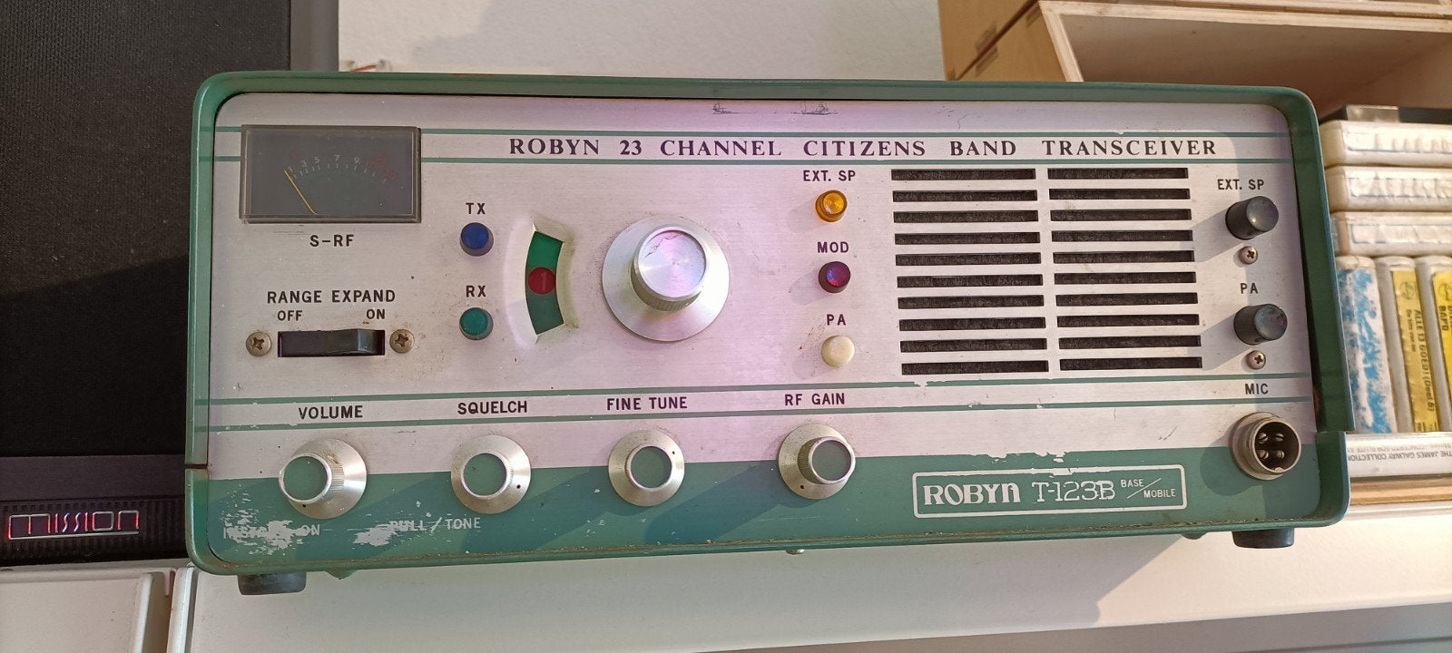 Robyn T123 B 27 mc zender, Telecommunicatie, Zenders en Ontvangers, Ophalen of Verzenden, Gebruikt, Zender