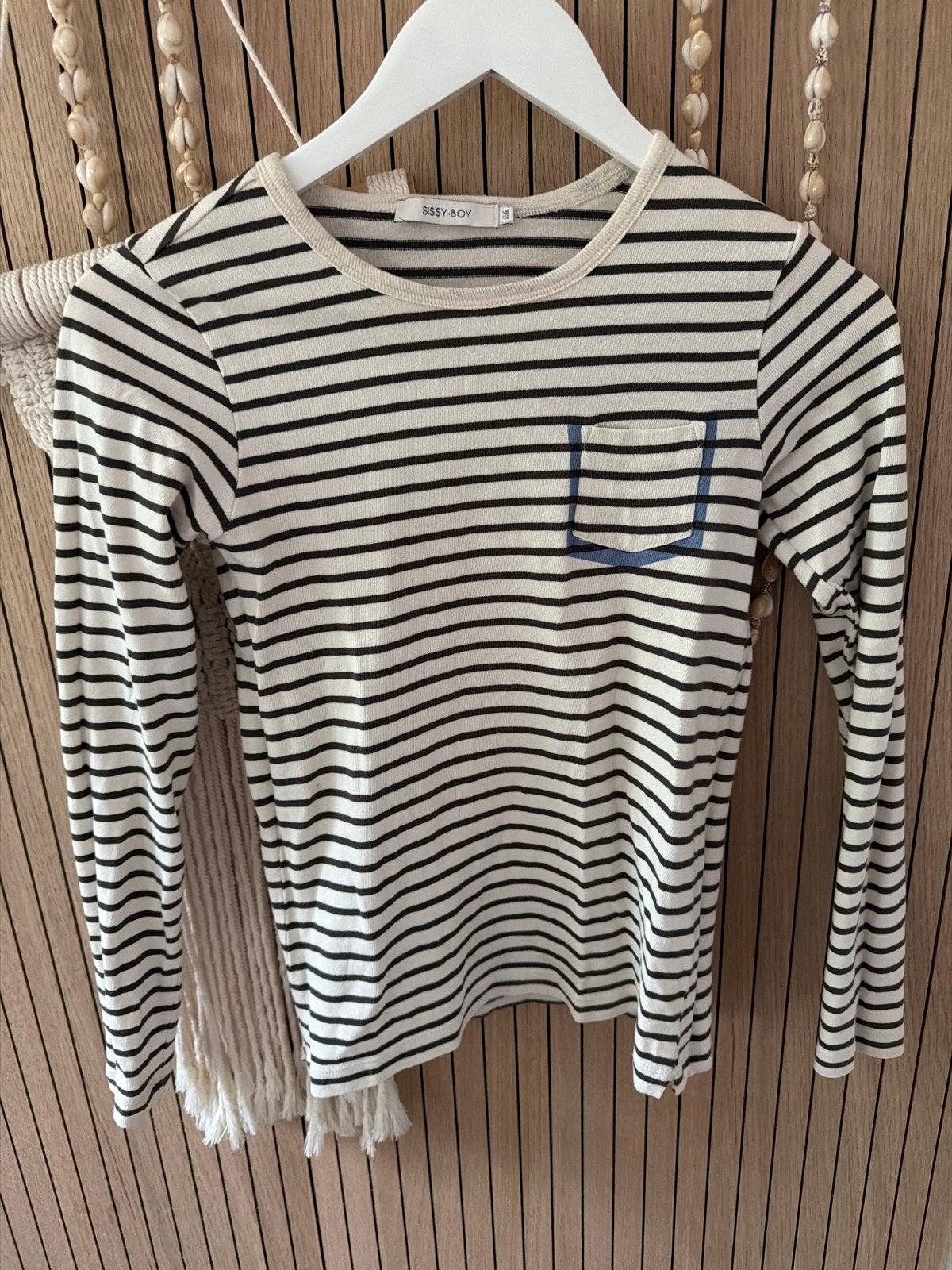 Sissy-Boy gestreept shirt met lange mouwen, maat 146/152, Kinderen en Baby's, Kinderkleding | Maat 158, Ophalen, Gebruikt, Jongen of Meisje