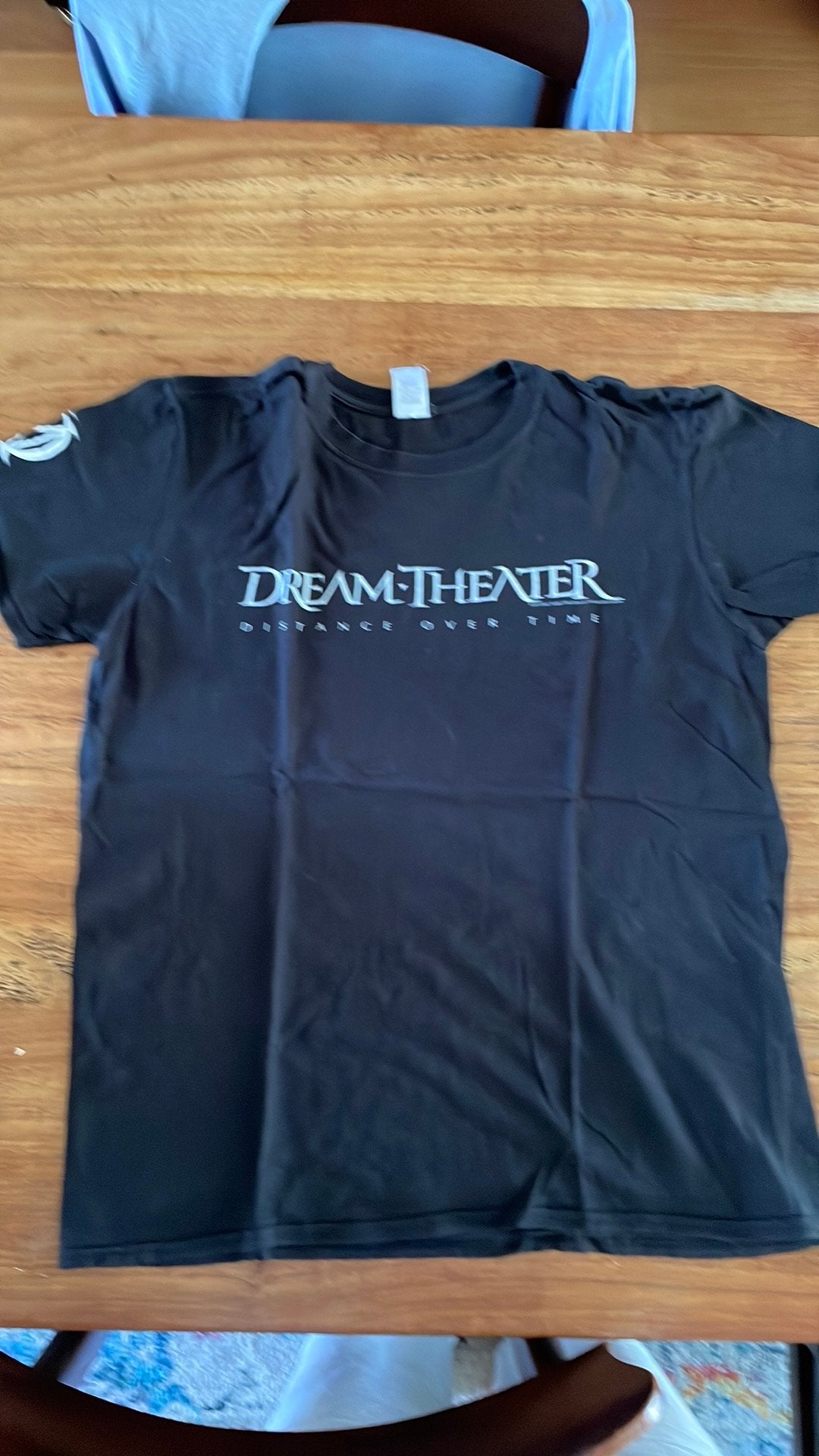 Metal band t-shirt Dream Theater, Ophalen of Verzenden, Gedragen, Maat 52/54 (L), Zwart